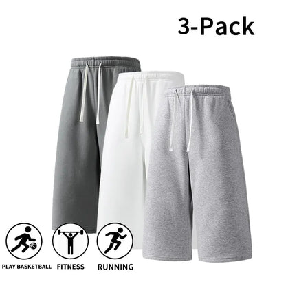 Men’s Athletic Sweat Shorts â€?Lightweight Drawstring Workout Shorts for Basketball, Running & Gym Training