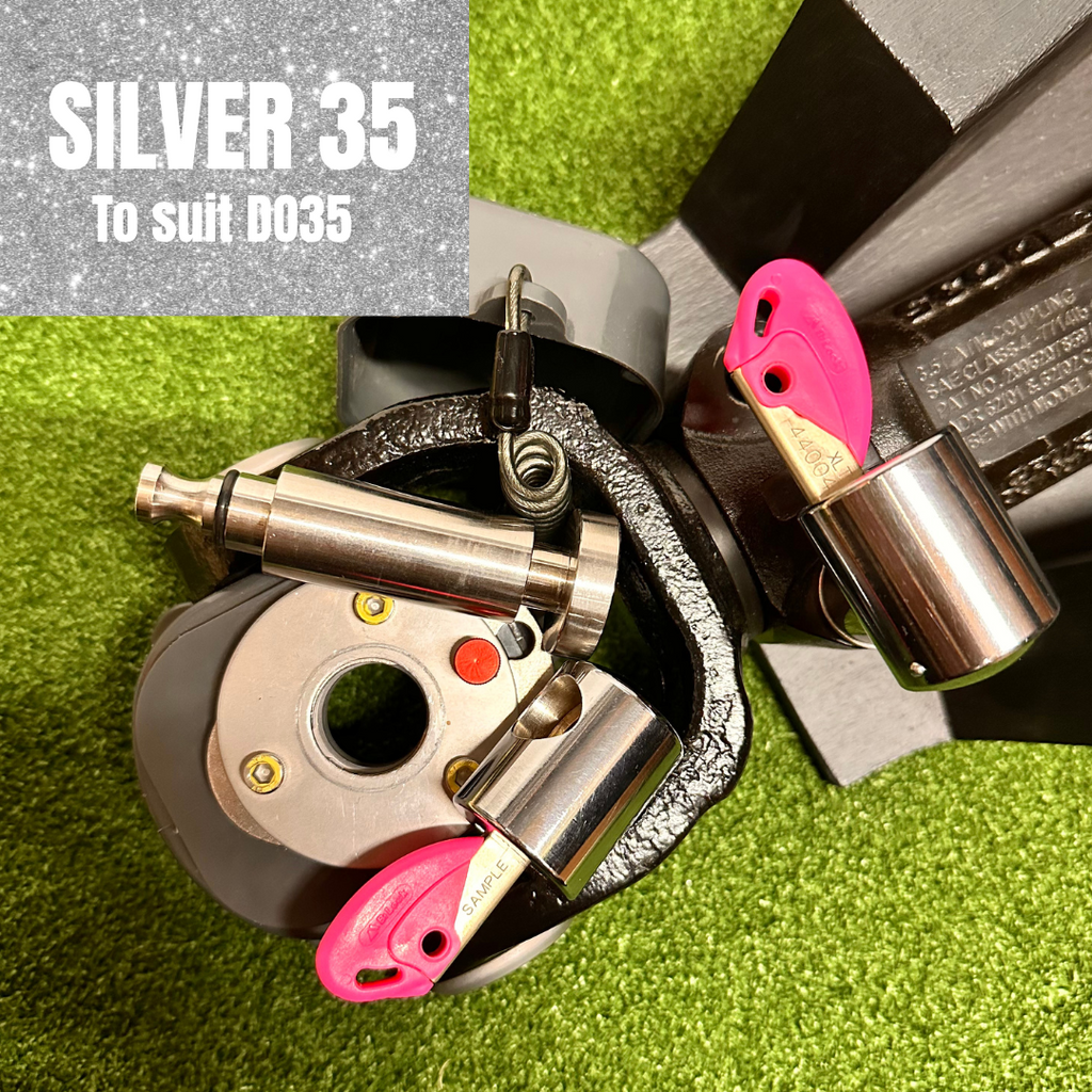 SILVER 35 KIT - TALON DO35 Coupling + POM (Peace of Mind) Lock