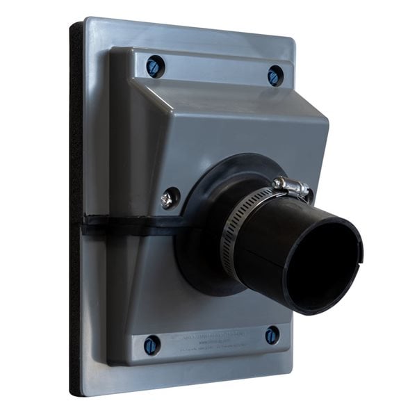 HVAC Wall Penetration & Line-Set Cover Kit â€?Retrofit Finish Solution