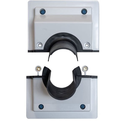 HVAC Wall Penetration & Line-Set Cover Kit â€?Retrofit Finish Solution