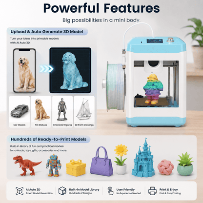 Timeboxe™ Mini 3D Printer